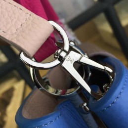 Replica Louis Vuitton Blue Pink Capucines BB