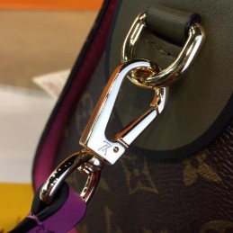 Replica Louis Vuitton Brown Monogram Pink Tuileries Handbag