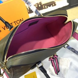 Replica Louis Vuitton Brown Monogram Pink Tuileries Handbag