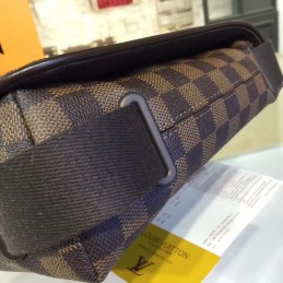 Replica Louis Vuitton Brown Damier Ebene Brooklyn PM