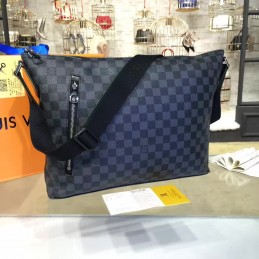 Replica Louis Vuitton Black Damier Graphite Mick MM