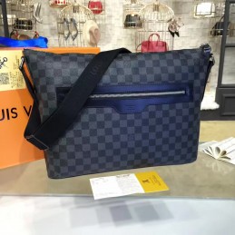 Replica Louis Vuitton Black Damier Graphite Mick MM