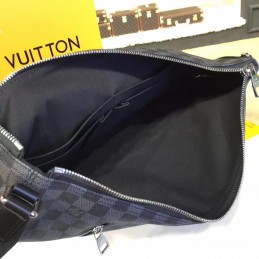 Replica Louis Vuitton Black Damier Graphite Mick MM