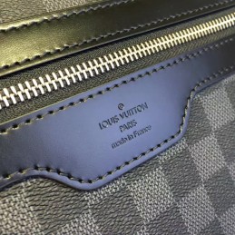 Replica Louis Vuitton Black Damier Graphite Messenger MM