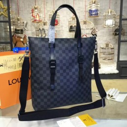 Replica Louis Vuitton Black Damier Graphite Skyline PM