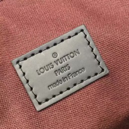 Replica Louis Vuitton Brown Monogram Black Trim Porte Documents Voyage