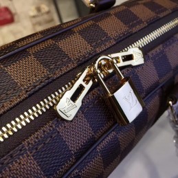 Replica Louis Vuitton Brown Damier Ebene Porte Documents Voyage