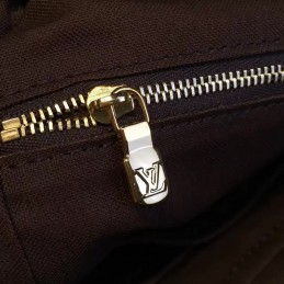Replica Louis Vuitton Brown Damier Ebene Porte Documents Voyage