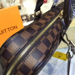Replica Louis Vuitton Brown Damier Ebene Porte Documents Voyage