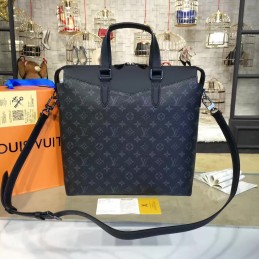 Replica Louis Vuitton Black Monogram Eclipse Explorer Tote