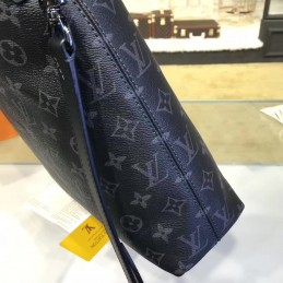 Replica Louis Vuitton Black Monogram Eclipse Explorer Tote