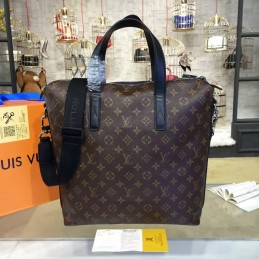 Replica Louis Vuitton Brown Monogram Kitan Tote