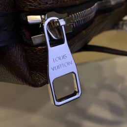 Replica Louis Vuitton Brown Monogram Kitan Tote