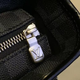 Replica Louis Vuitton Black Damier Graphite Tadao Tote