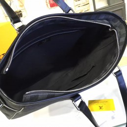 Replica Louis Vuitton Black Damier Graphite Tadao Tote