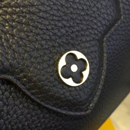 Replica Louis Vuitton Navy Blue Chain Capucines Mini