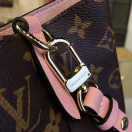 Replica Louis Vuitton Brown Monogram Pink Drawstring Neo Noe MM