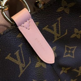 Replica Louis Vuitton Brown Monogram Pink Drawstring Neo Noe MM