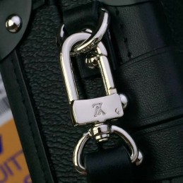 Replica Louis Vuitton Black Travel Patch Petite Malle