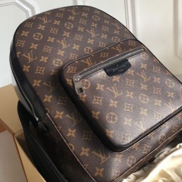 Replica Louis Vuitton Brown Monogram Josh Backpack