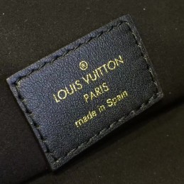 Replica Louis Vuitton Brown Monogram Bright Pink Tuileries Pochette