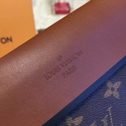 Replica Louis Vuitton Brown Monogram Burgundy Tuileries Pochette