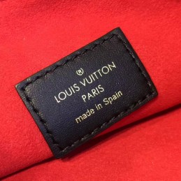 Replica Louis Vuitton Brown Monogram Burgundy Tuileries Pochette