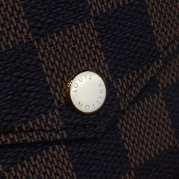 Replica Louis Vuitton Brown Damier Ebene Chain Felicie Pochette