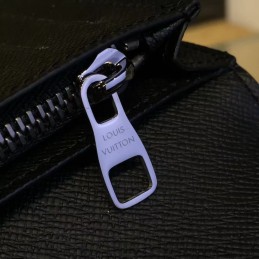 Replica Louis Vuitton Black Monogram Eclipse Brazza Wallet