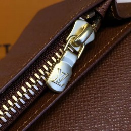 Replica Louis Vuitton Dark Brown Monogram Brazza Wallet