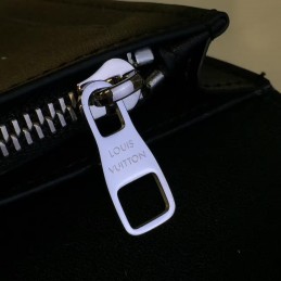 Replica Louis Vuitton Navy Blue Epi Leather Brazza Wallet