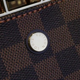 Replica Louis Vuitton Brown Damier Ebene Brown Brittany Bag