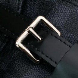 Replica Louis Vuitton Black Damier Graphite Black Trim Christopher Backpack