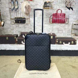 Replica Louis Vuitton Black Damier Graphite Pegase Legere 55