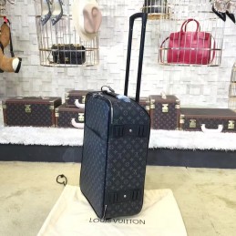 Replica Louis Vuitton Black Damier Graphite Pegase Legere 55