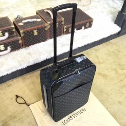 Replica Louis Vuitton Black Damier Graphite Pegase Legere 55
