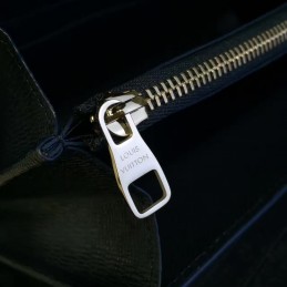 Replica Louis Vuitton Navy Blue Epi Leather Zippy XL Wallet