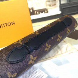Replica Louis Vuitton Brown Monogram Zippy XL Wallet