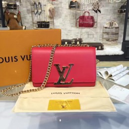 Replica Louis Vuitton Red Chain Louise GM