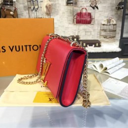Replica Louis Vuitton Red Chain Louise GM
