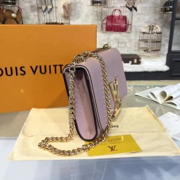 Replica Louis Vuitton Pale Pink Chain Louise GM