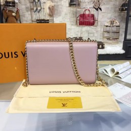 Replica Louis Vuitton Pale Pink Chain Louise GM