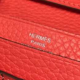 Replica Hermes Coral Bearn Compact Wallet Silver H Hardware