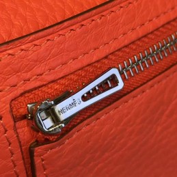 Replica Hermes Coral Bearn Compact Wallet Silver H Hardware