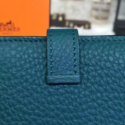 Replica Hermes Green Bearn Compact Wallet