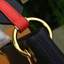 Replica Louis Vuitton Brown Monogram Navy Brown Tuileries Besace