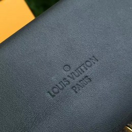 Replica Louis Vuitton Brown Monogram Navy Brown Tuileries Besace