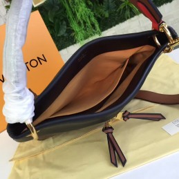 Replica Louis Vuitton Brown Monogram Navy Brown Tuileries Besace