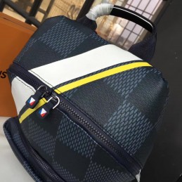 Replica Louis Vuitton Damier Graphite V Stripe Apollo Backpack