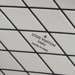 Replica Louis Vuitton Black Floral Petite Malle